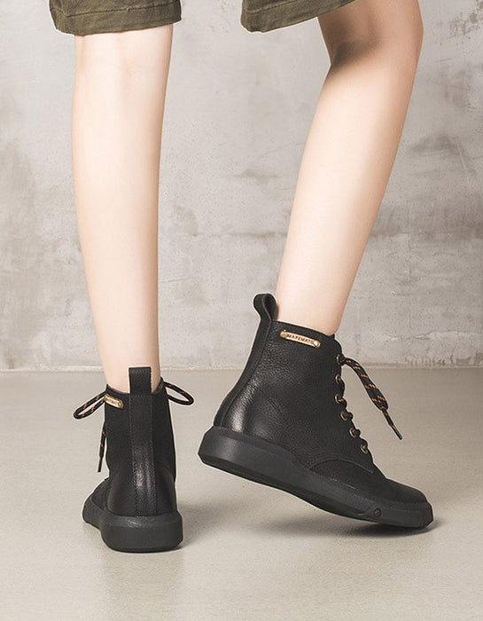 Autumn Winter British Style Lace-Up Short Boots July New Arrivals 2020 115.00