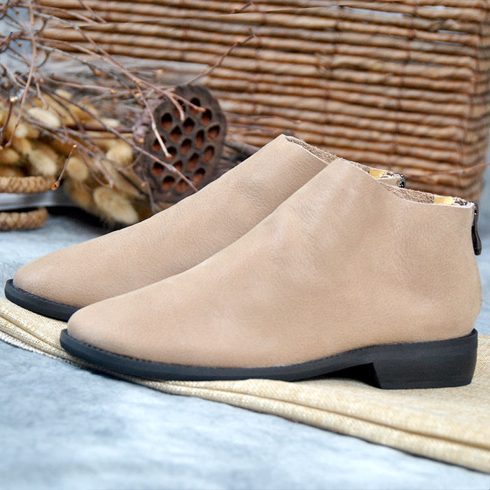 Chelsea Velvet Simple Casual Boots | Gift Shoes
