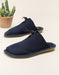 Handmade Leather Slippers Wide Flat Mules for Women June New 2020 75.66