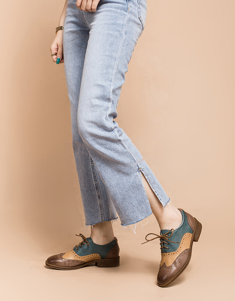 Heeled Brogues Outfit Thigh High Heel Boots Outfits Online