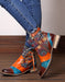 Tassel Colorful Vintage Ankle Boots ｜Size 35- Size 42 April Trend 2020 92.60