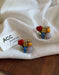 Colorful Vintage Stud Earrings Accessories 12.90