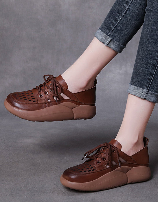 Comfortable Hollow Retro Walking Shoes July Shoes Collection 2022 84.60