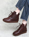 Comfortable Lace-up Winter Boots Nov Shoes Collection 2022 98.70