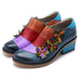 Contrast Color Handmade Stylish Oxford Shoes March New 2020 85.00