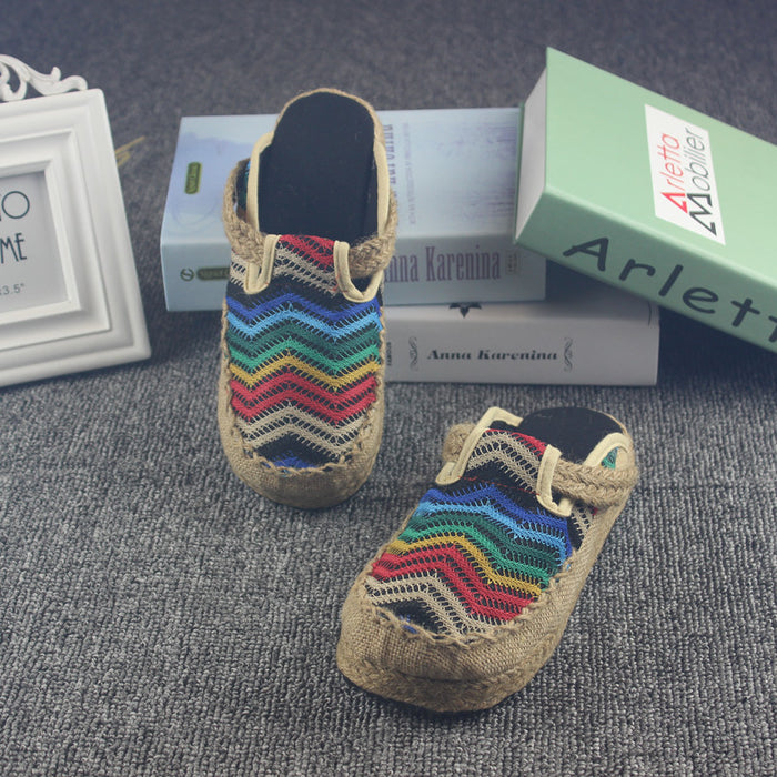 Cotton Handmade Cloth Slippers 35-44 | Gift Shoes