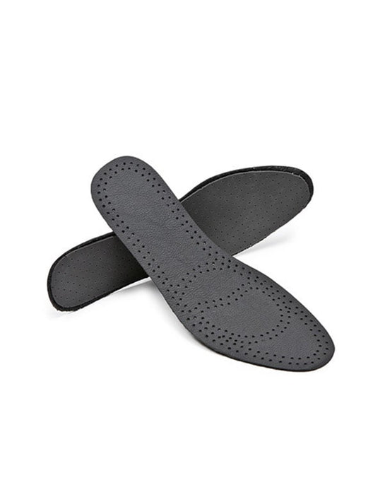 2 Pairs Sweat-absorption Breathable Leather Footbed  9.00