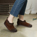 Handmade Round Head Soft Sole Retro Flat Shoes Feb Shoes Collection 2023 77.50