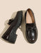 Cute Bow British Style Chunky Loafers Aug Shoes Collection 2022 82.00