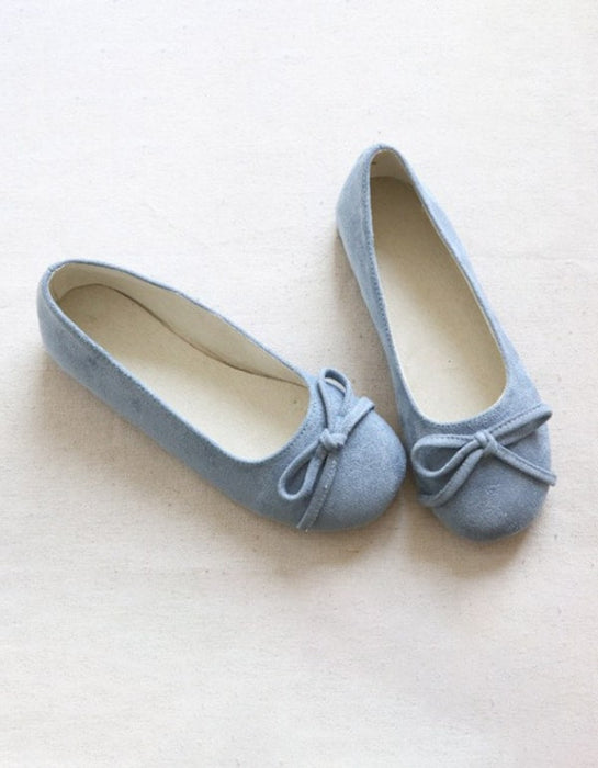 Cute Bowknot Soft Comfortable Flat Shoes