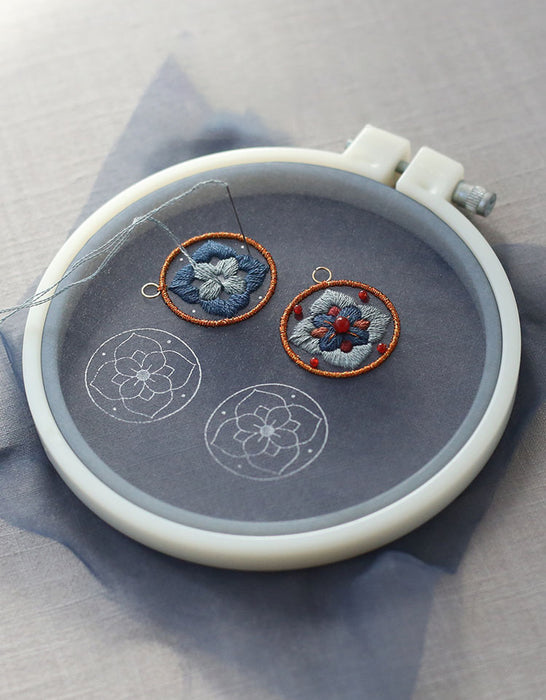 DIY Embroidery Earrings Gift Accessories 38.00