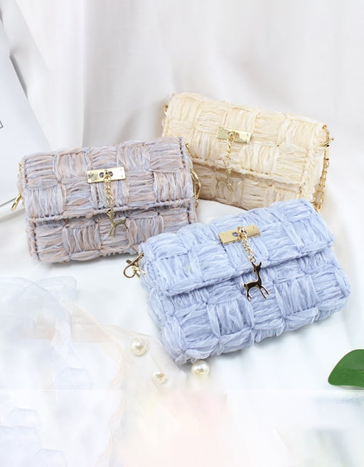 DIY Hand-woven Ribbon Net Homemade Bag Gift Accessories 43.20