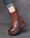 Double Sides Zipper Retro Platform Boots Oct Shoes Collection 2022 129.70