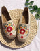 Embroidered Ethnic Style Flat Shoes March New Trends 2021 52.00