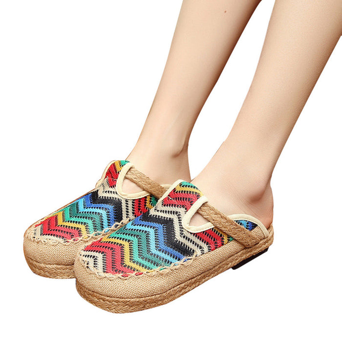 Ethnic Colorful Handmade Women's Shoes | Gift Shoes