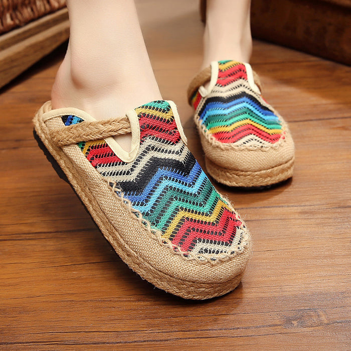 Ethnic Colorful Handmade Women's Shoes | Gift Shoes