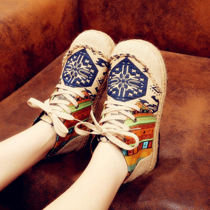 Ethnic National Style Women's Straw Shoes 35-44 | Gift Shoes December New 2019 48.72