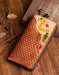 Fashion Vintage Leather Wallet Hand-painted Accessories 48.60