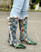 Fashionable Imitation Rabbit Hair Vintage Lace Long Boots Dec Shoes Collection 2022 149.90