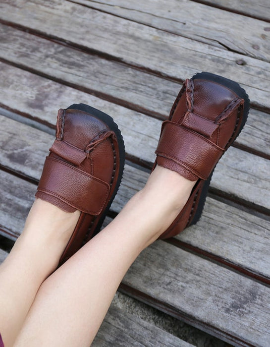 Flat Ethnic Handmade Leather Women's Shoes