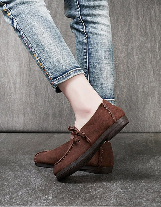 Four Seasons Flat-Heeled Comfort Women's Shoes