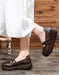 Front Cross Buckle Handmade Retro Sandals April Trend 2020 83.50