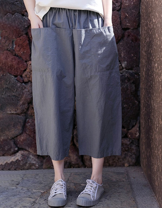 Front Pockets Women's Summer Wide-leg Pants New arrivals Women's Clothing 65.70