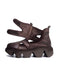Front Velcro Hollow Retro Platform Cut-out Sandals May Shoes Collection 2022 99.00