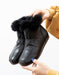 Fur Lining Retro Leather Winter Boots December New 2019 89.50