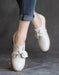 Bowknot Handmade Retro Flat shoes July New Arrivals 2020 86.60