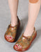 Genuine Leather Summer Wedge Open Toe Sandals Aug New Trends 2020 73.50