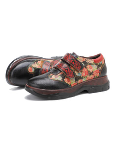 Floral Velcro Shoe