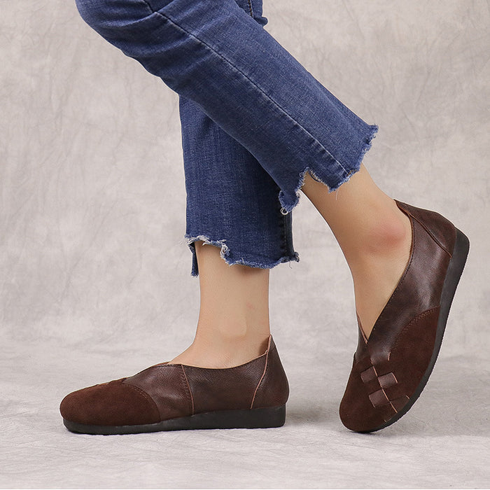 Hand-woven Casual Vintage  Flats | Gift Shoes Jan New 2020 72.30