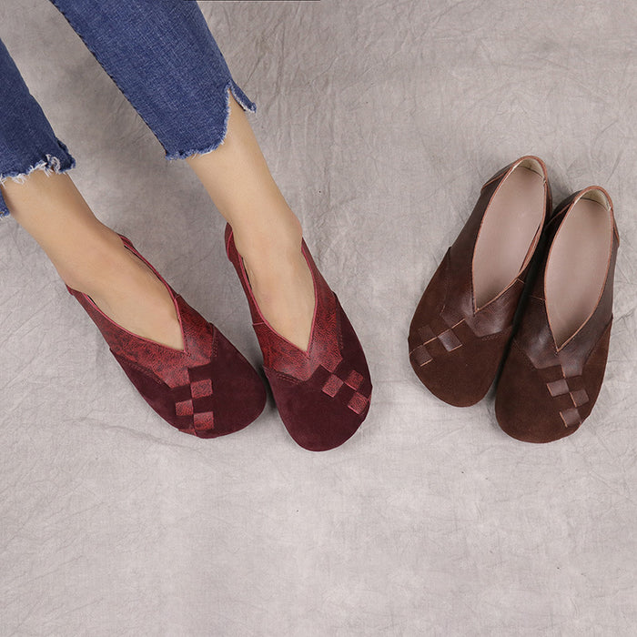 Hand-woven Casual Vintage  Flats | Gift Shoes Jan New 2020 72.30