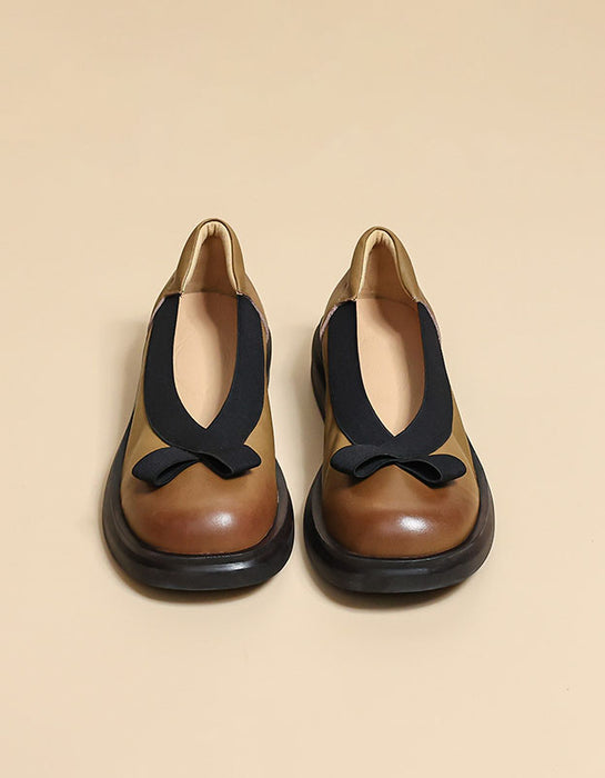 Handmade British Style Vintage Loafers Aug Shoes Collection 2022 77.00