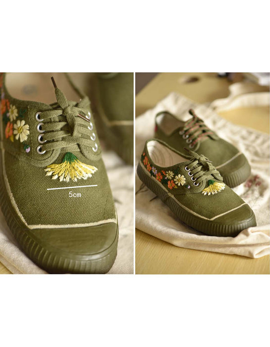 Handmade DIY Embroidered Flowers Materials April Shoes Collection 2023 20.00