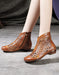 Handmade Embossing Hollow Retro Boots Feb Shoes Collection 2023 99.00