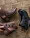 Handmade Embroidery Retro Leather Boots Chunky Heels June New 2020 79.99