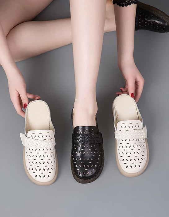Handmade Leather Soft Sole Retro Slippers May Shoes Collection 2021 74.80