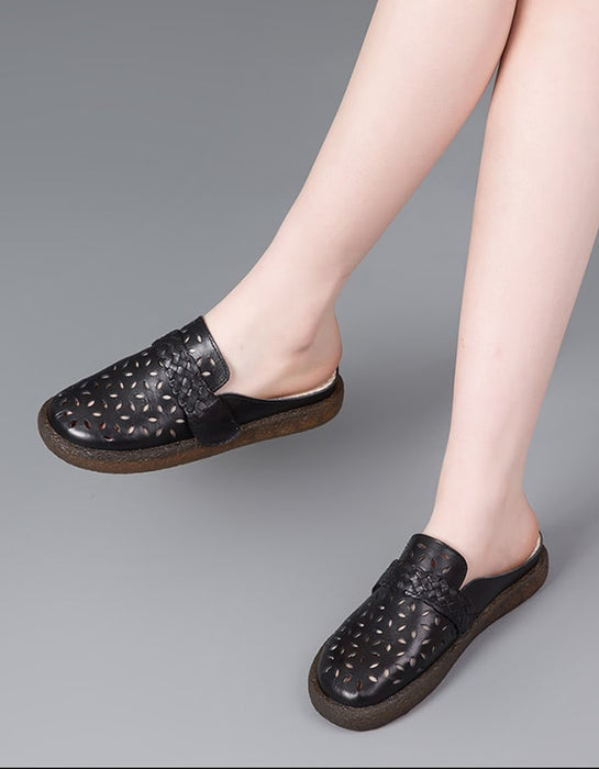 Handmade Leather Soft Sole Retro Slippers May Shoes Collection 2021 74.80