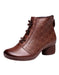 Handmade Carved Comfortable Retro Chunky Boots Jan Shoes Collection 2022 80.00