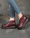 Handmade Retro Front Elastic Hollow Wedge Boots Aug Shoes Collection 2022 105.50