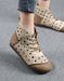 Handmade Retro Lace-up Hollow Ankle Boots April Shoes Trends 2021 72.20