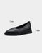 Handmade Retro Leather Flat Pointed Pumps May Shoes Collection 99.50