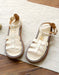 Handmade Retro Strappy Sandals Holiday May Shoes Collection 2022 75.50
