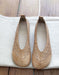 Handmade Soft Leather Retro Hollow Flats May Shoes Collection 2022 59.00