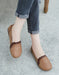 Handmade Soft Lether Retro Slip-on Flats Feb Shoes Collection 2023 80.00