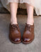 Handmade Vintage Comfy Lace-up Loafers April Shoes Collection 2022 102.00