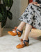 Handmade Vintage Elegant Chunky Heels March New Trends 2021 80.22