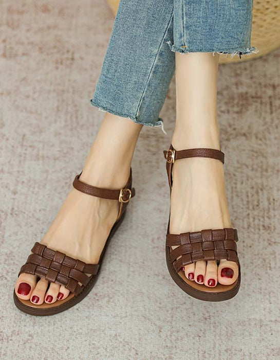 Handmade Vintage Woven Sandals May Shoes Collection 2022 77.50